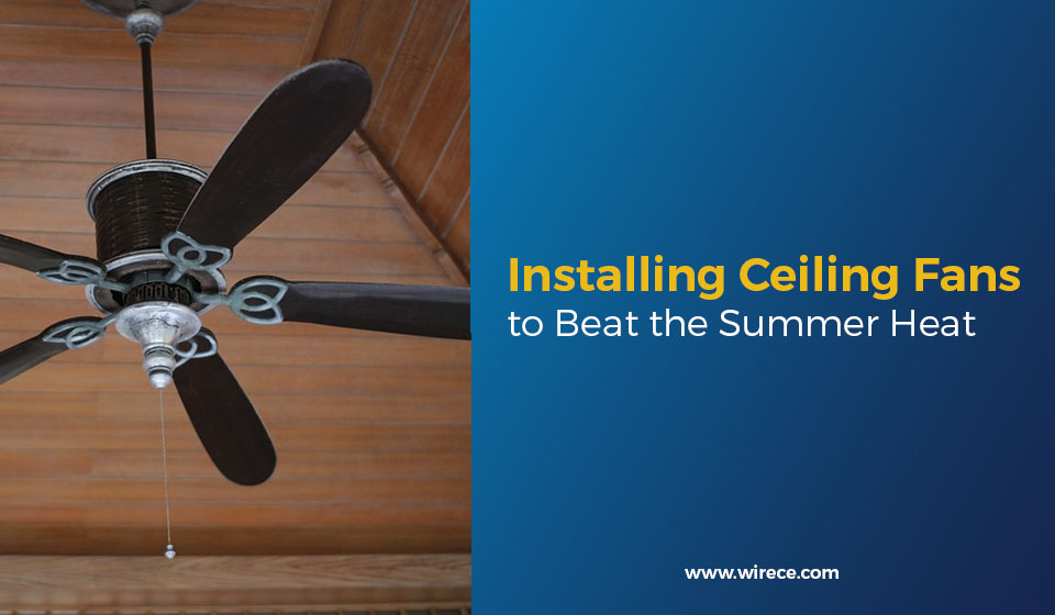 Ceiling Fans Installation To Beat The, Do Ceiling Fans Come With Mounting Brackets