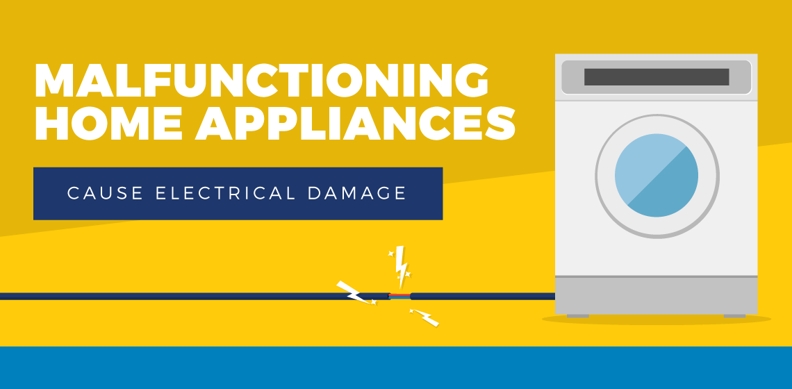 home appliance electrical damage